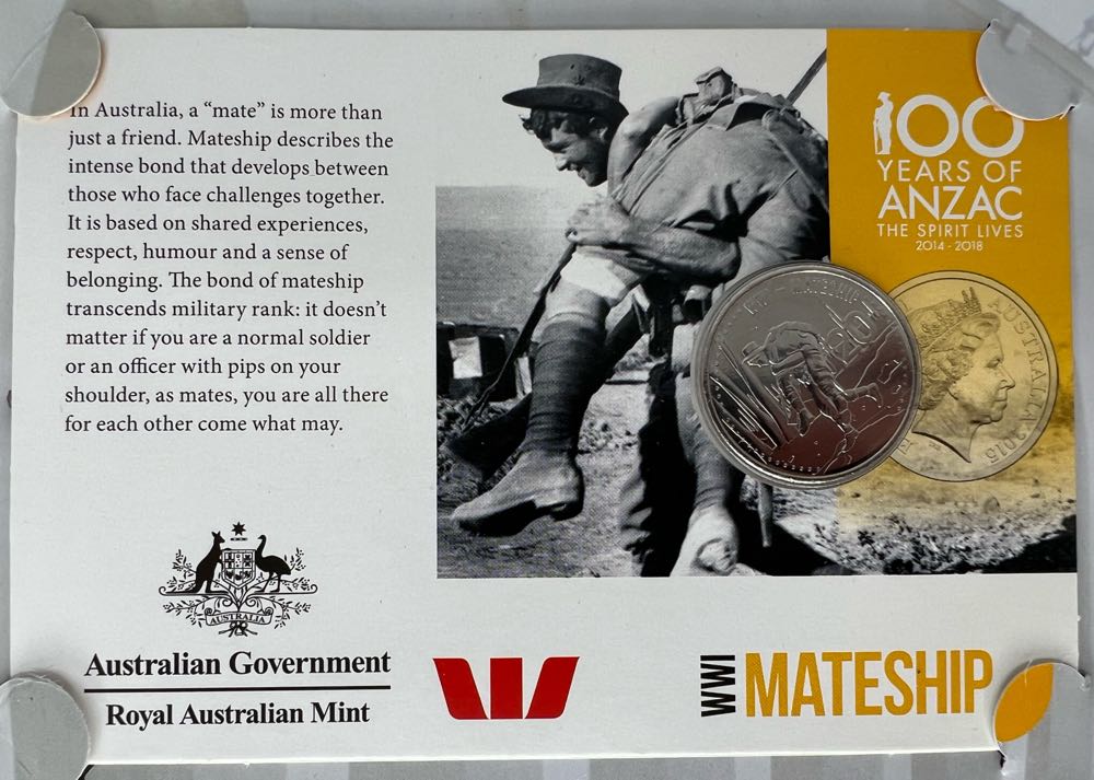 Mateship  coin collectible - Main Image 2