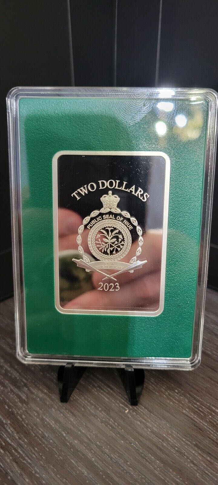 2023 NIUE $2 Marvel NZ Mint Trading Coin HULK Silver Coin  coin collectible - Main Image 2