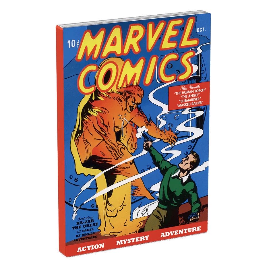 Niue 2023 Marvel Human Torch™ COMIX™ “Marvel Comics #1”  (11.) - 1Oz Silver Coin  coin collectible - Main Image 2