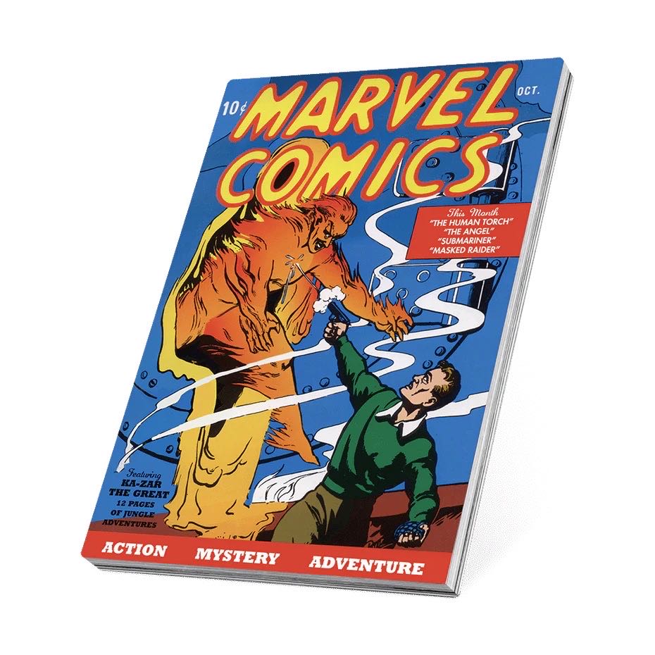 Niue 2023 Marvel Human Torch™ COMIX™ “Marvel Comics #1”  (11.) - 1Oz Silver Coin  coin collectible - Main Image 4