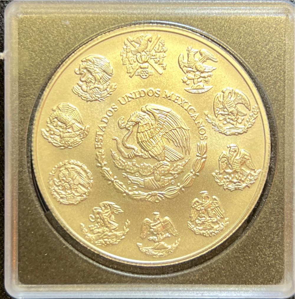 Mexico Libertad 1 Oz - 2023 Colorized Egyptian Nights  coin collectible - Main Image 2
