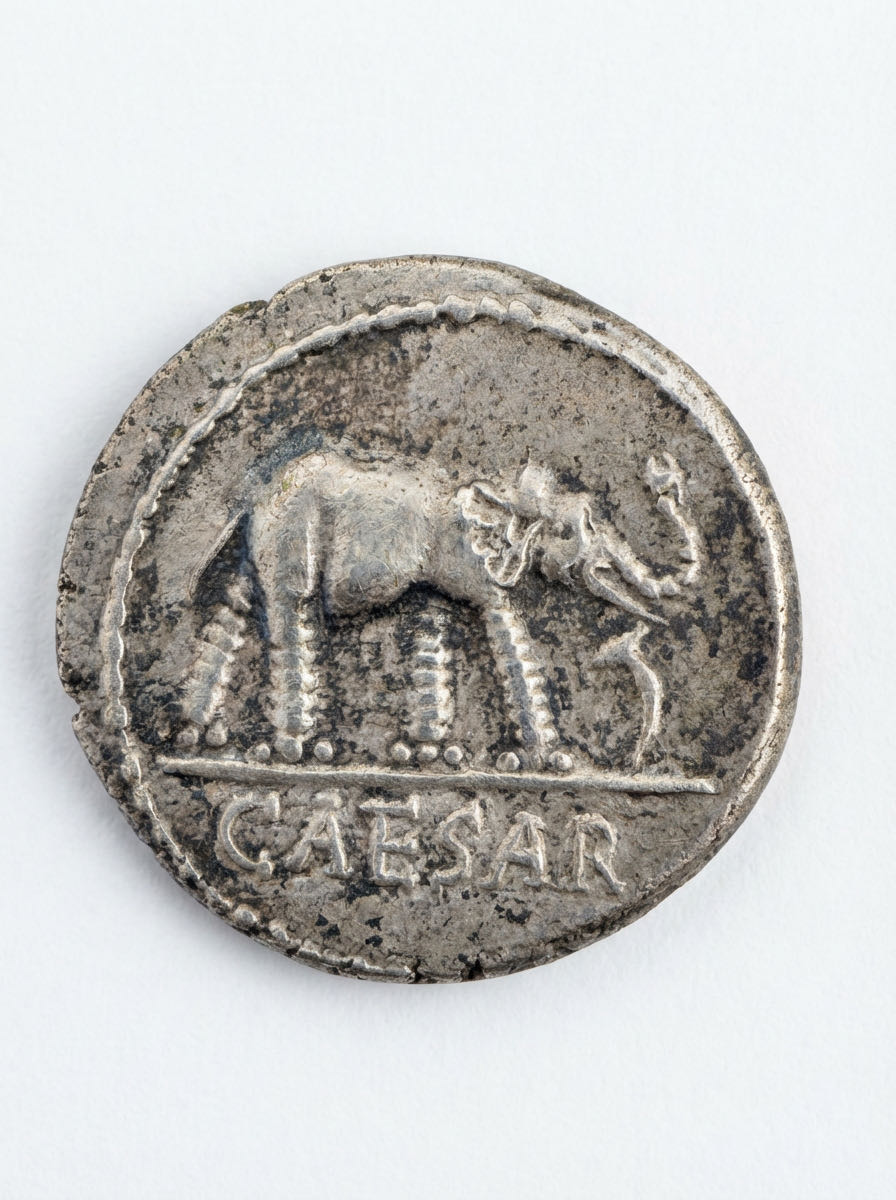 C. Iulius Caesar, 49-48 v. Chr., Denar  coin collectible - Main Image 4