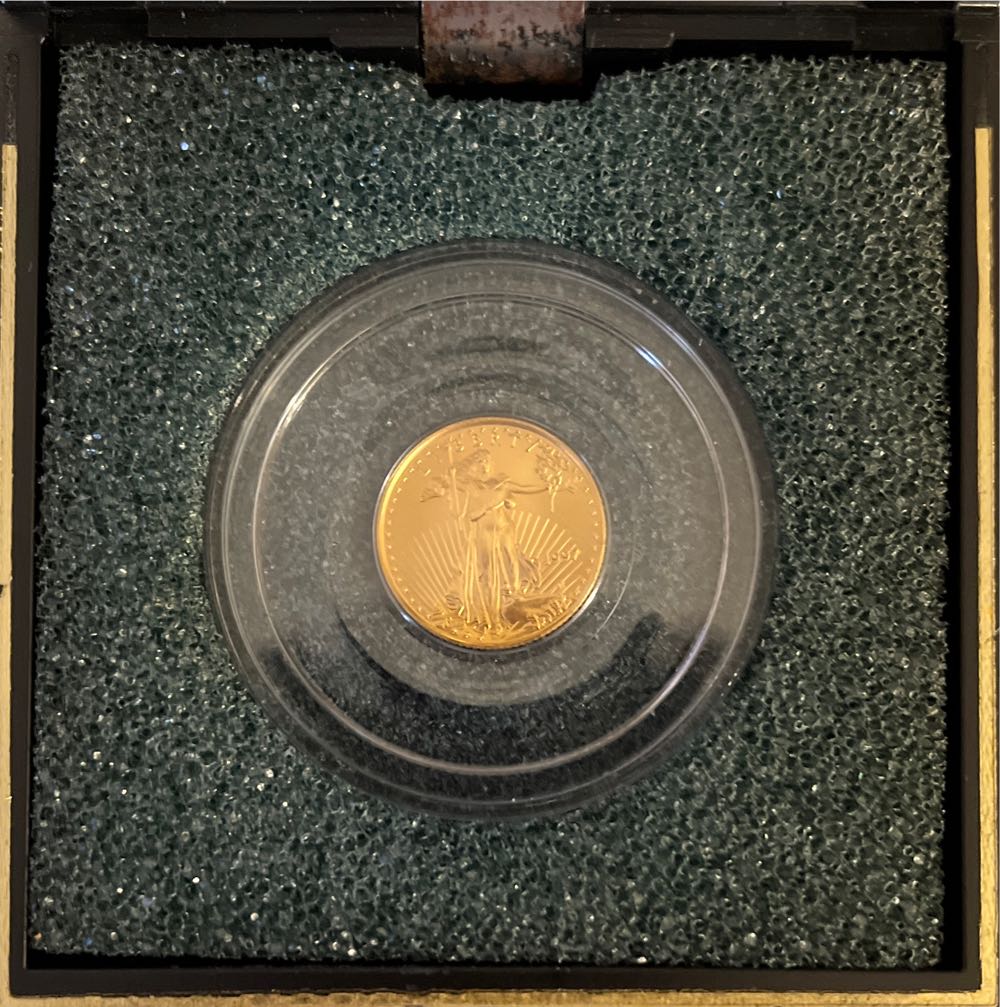 American 1997 5 Dollars “American Gold Eagle” Bullion Coinage  coin collectible - Main Image 2