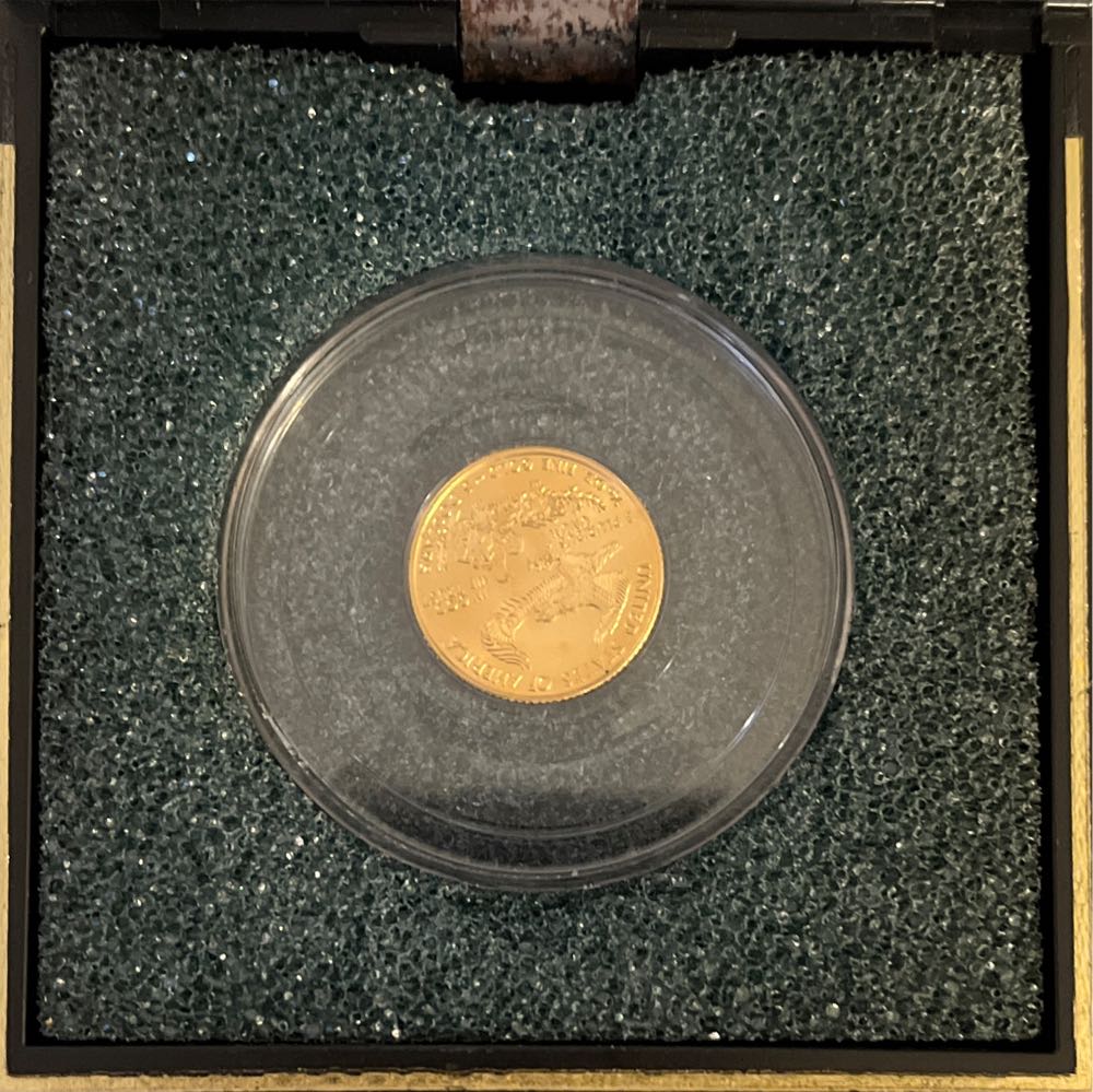 American 1997 5 Dollars “American Gold Eagle” Bullion Coinage  coin collectible - Main Image 3