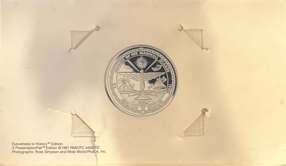 Heroes Of Desert Storm $5 Commemorative Coin  coin collectible - Main Image 4