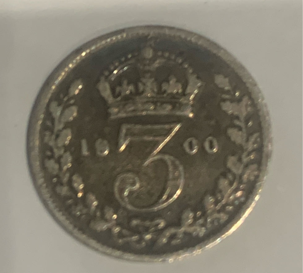 Victoria - 1900 - 3d  coin collectible - Main Image 2