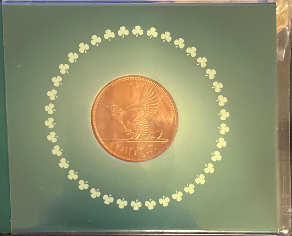 Lucky Irish Penny 1968 1 Pingin  coin collectible - Main Image 3