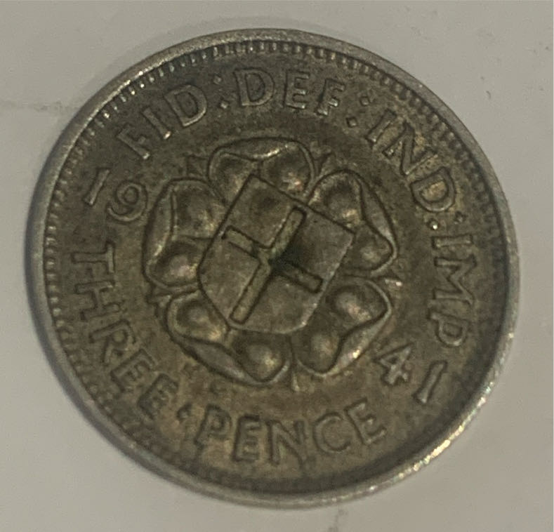 George VI - 1941 - 3d  coin collectible - Main Image 2
