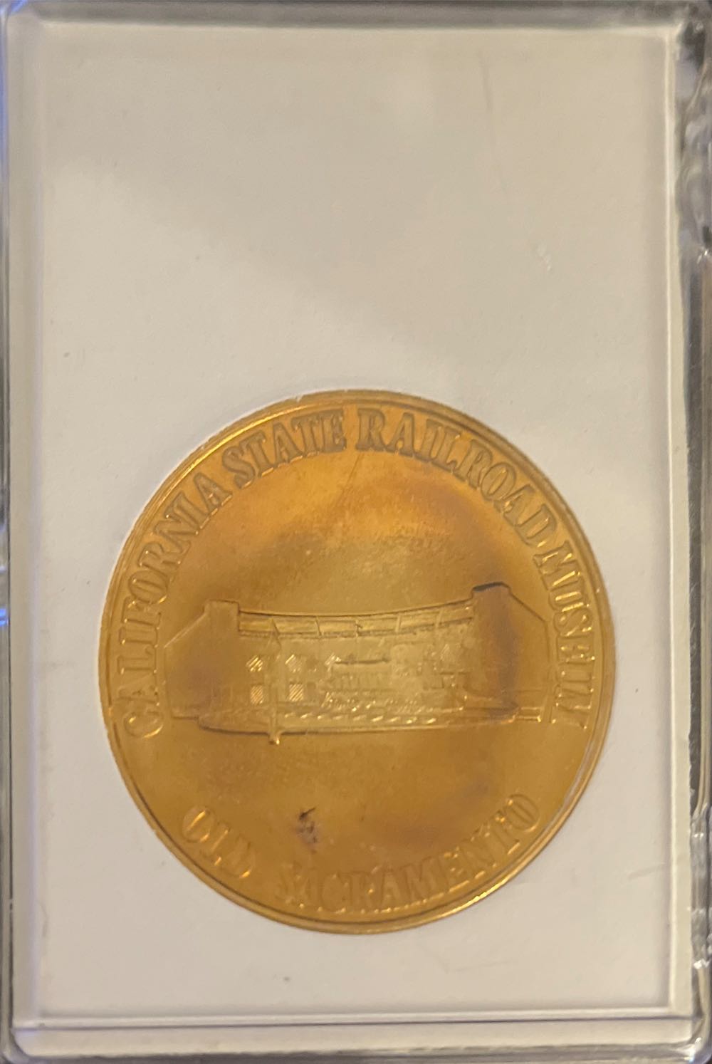 California State Railroad Museum Southern Pacific Railroad Old Sacremento  coin collectible - Main Image 2