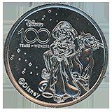 The Twelve Days of Christmas Puzzle Silver Plated Coin