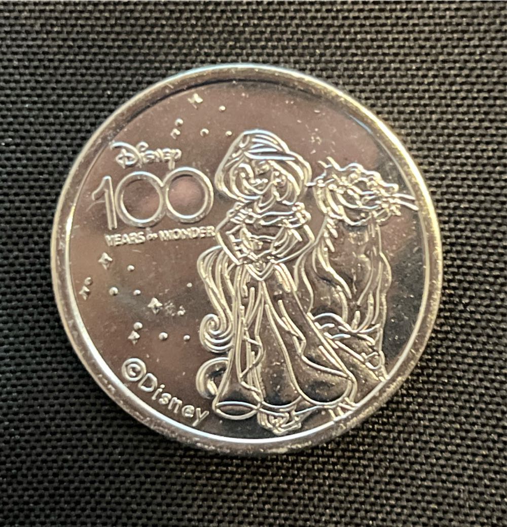 Aladdin - Jasmine & Rajah  coin collectible - Main Image 2
