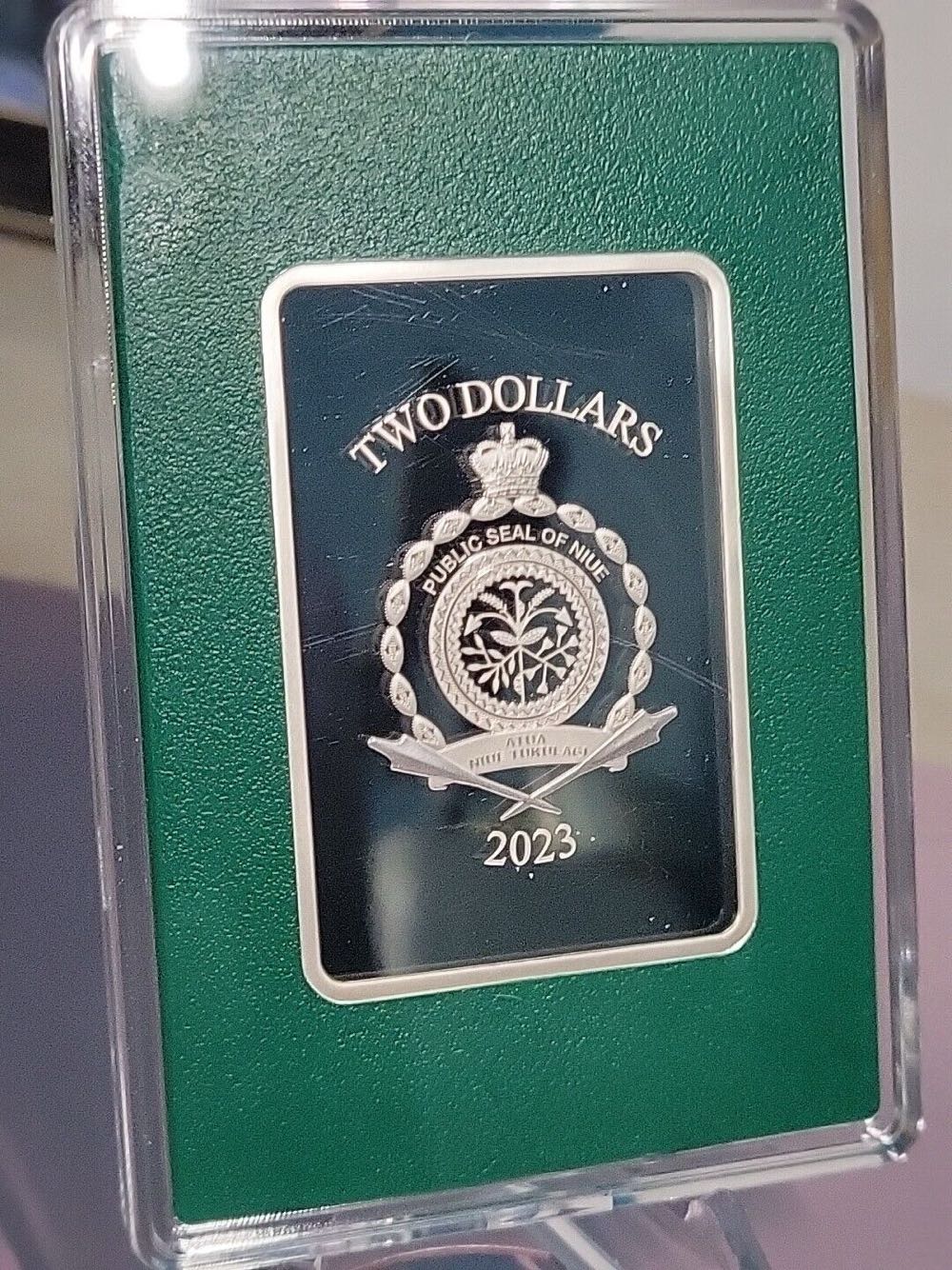 2023 NIUE $2 Marvel NZ Mint Trading Coin IRON MAN Silver Coin  coin collectible - Main Image 2