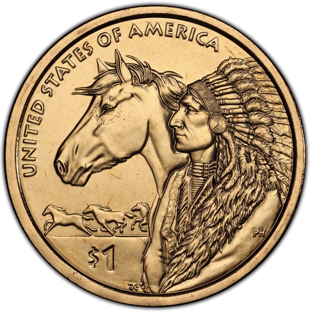 Sacagawea- Trade Routes  coin collectible - Main Image 2