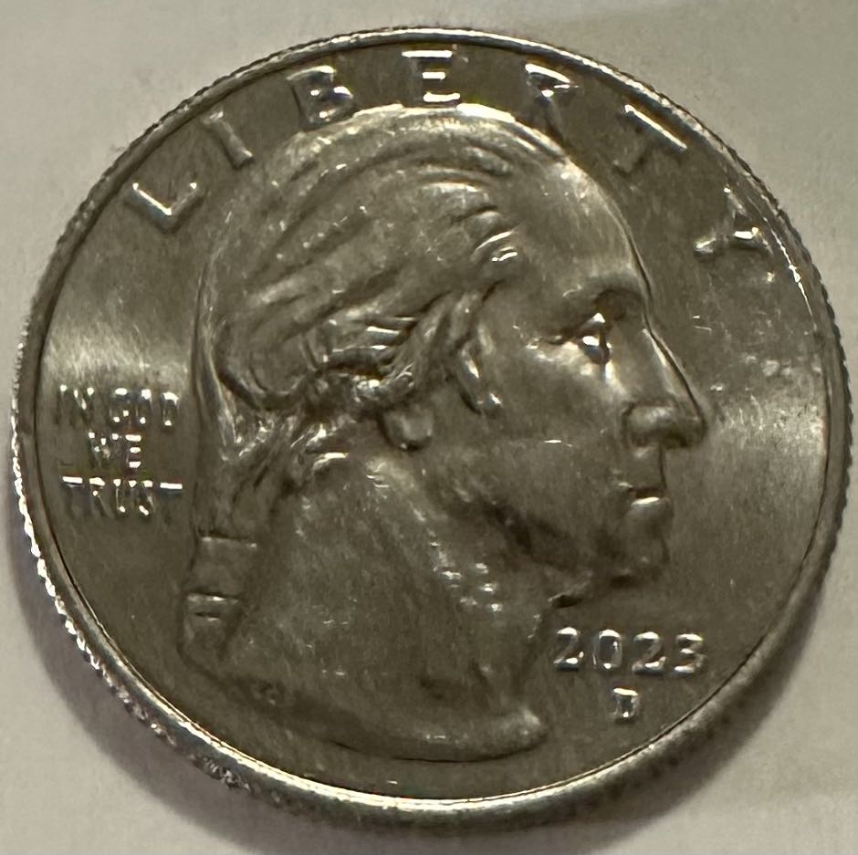 Un Dinero  YB - Seated Liberty