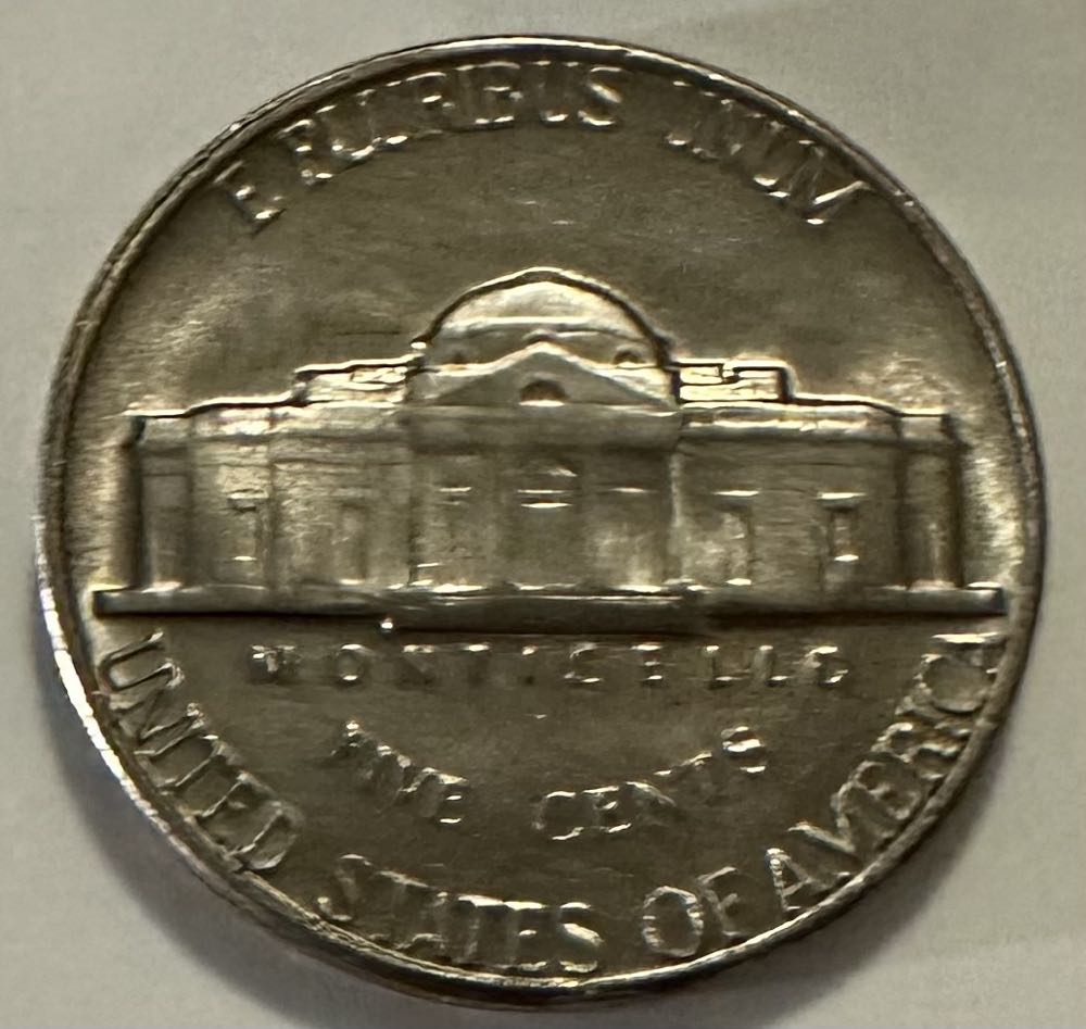 Nickel Jefferson 1968 S  coin collectible - Main Image 2