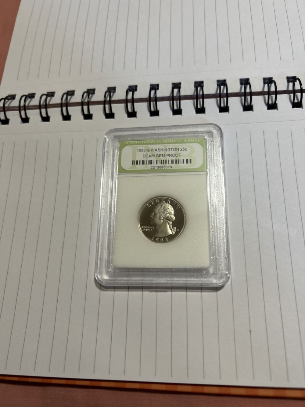 1993 S Quarter  coin collectible - Main Image 3