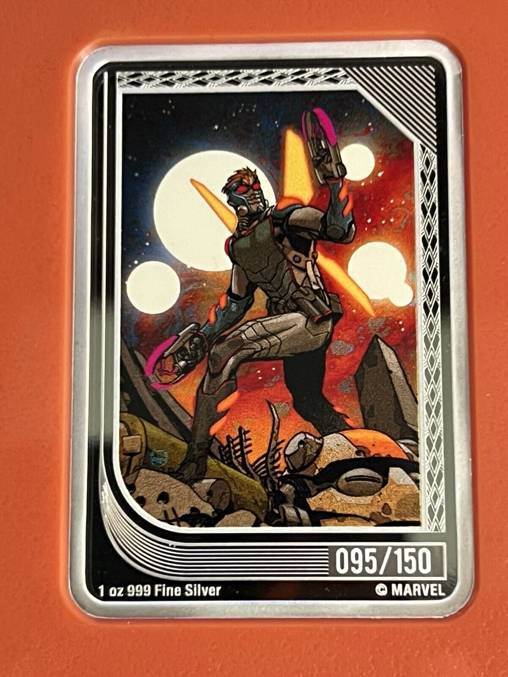 2023 NIUE $2 Marvel NZ Mint Trading Coin STAR LORD Silver Coin  coin collectible - Main Image 3