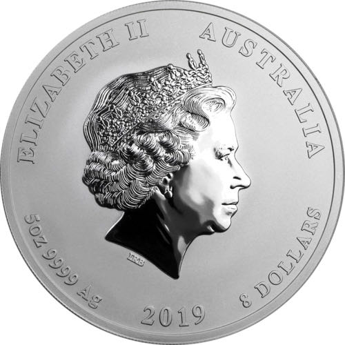 2019 Pig | $8  coin collectible - Main Image 2