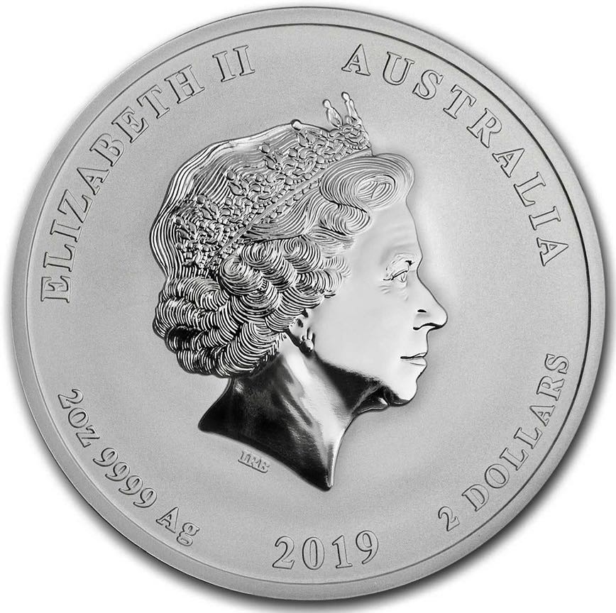 2019 Pig | $2  coin collectible - Main Image 2