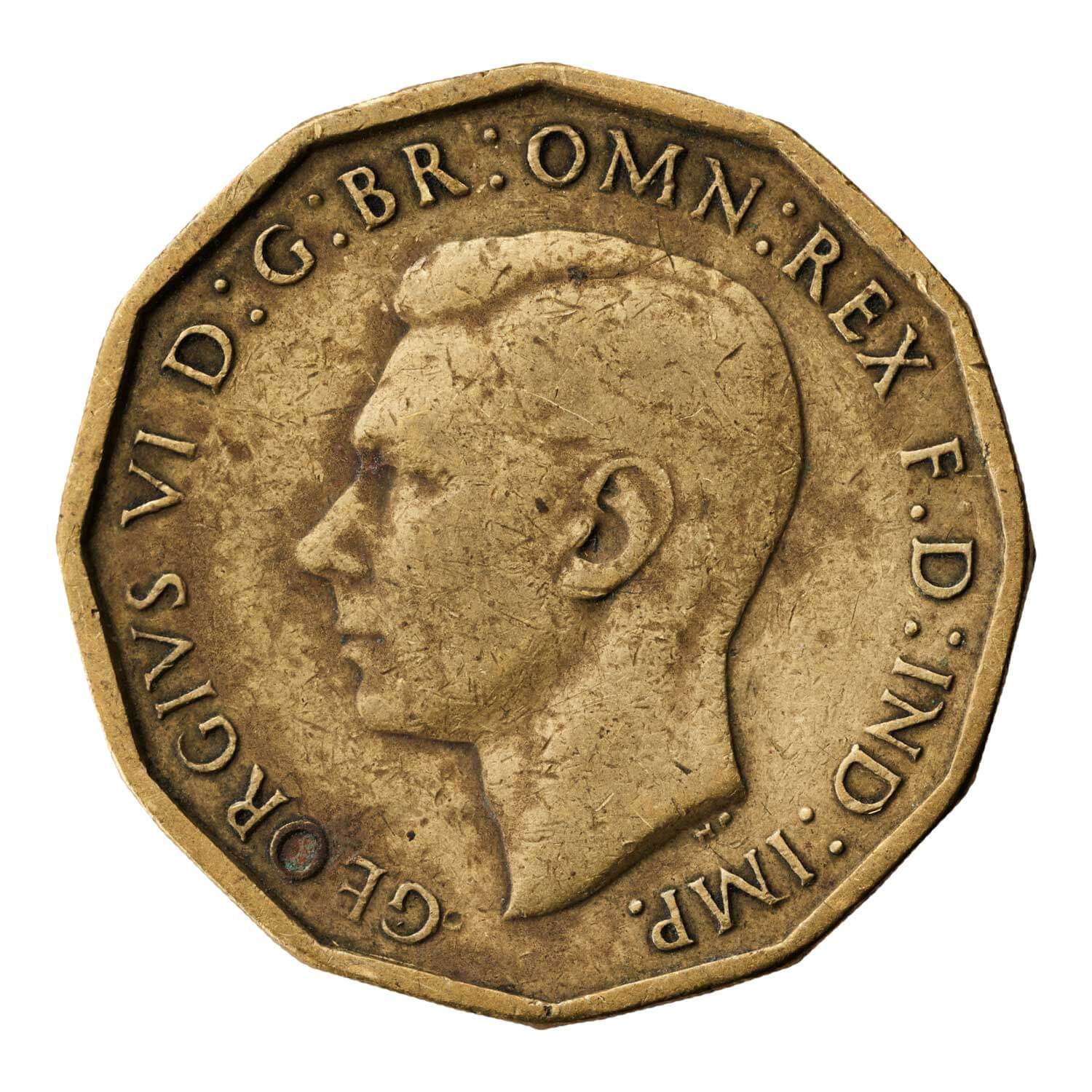 1944 Threepence  coin collectible - Main Image 2