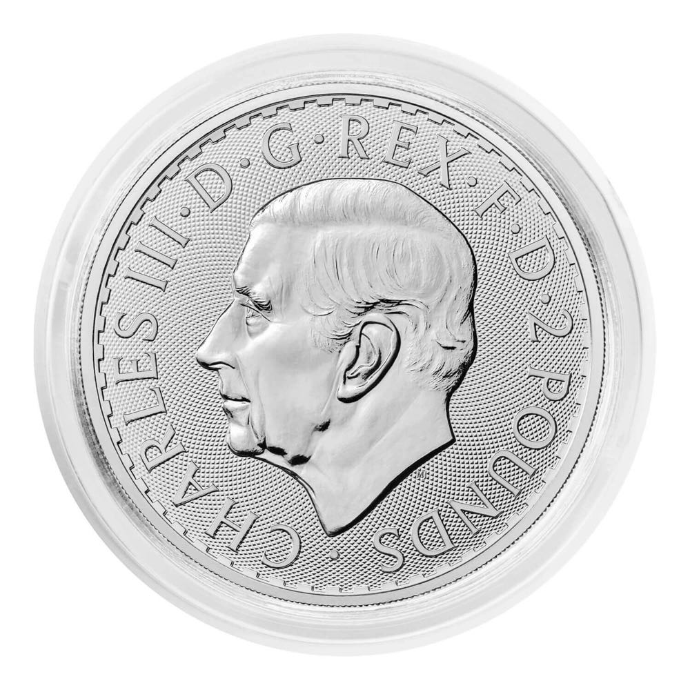 Britannia £2 Silver Bullion  coin collectible - Main Image 2