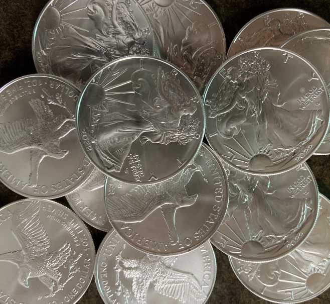 Privy Slab 2025 (P) American Silver Eagle First Strike PCGS MS70 w/Eagle Privy Mark PCGS No. 985267.70/57646700  coin collectible - Main Image 4