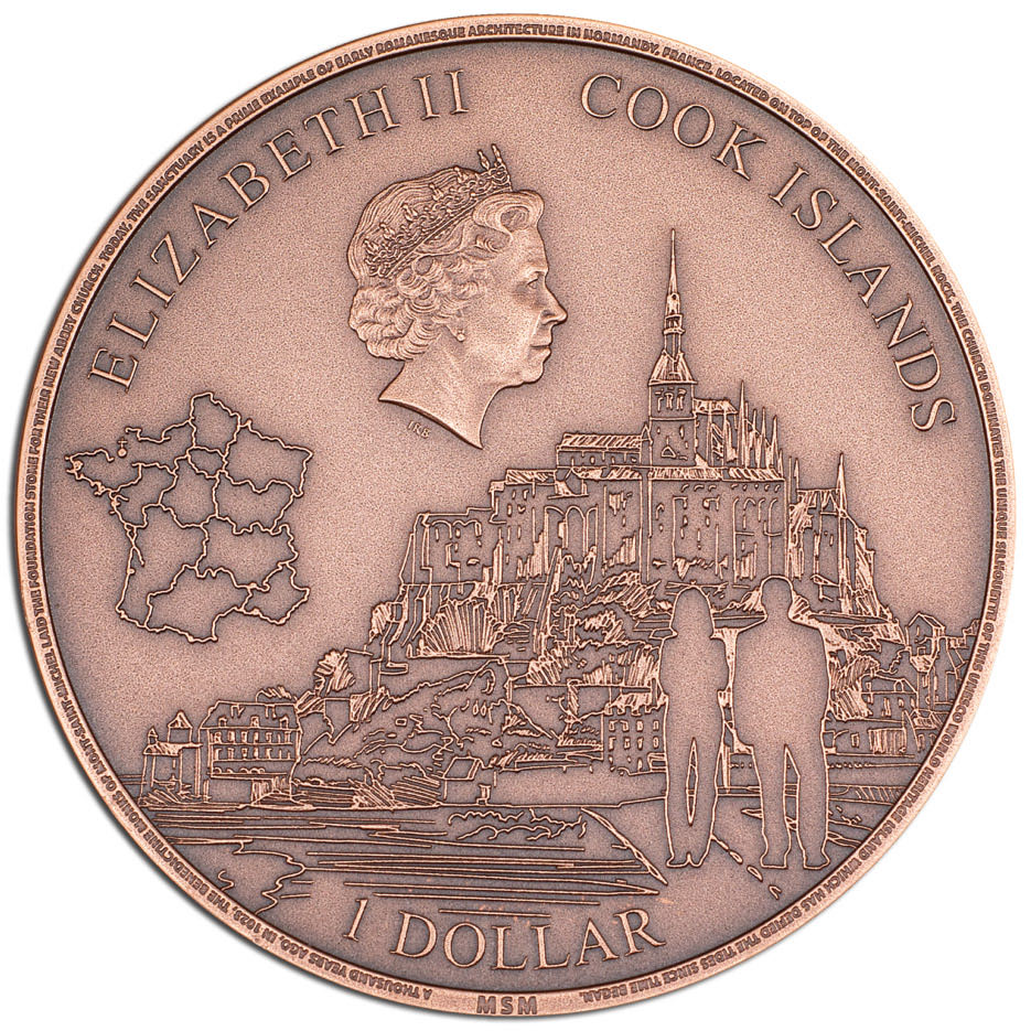 Mont Saint Michel Coin  coin collectible - Main Image 2