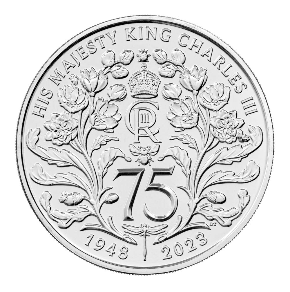 75th Birthday Of His Majesty King Charles III Brilliant Uncirculated Coin  coin collectible - Main Image 2