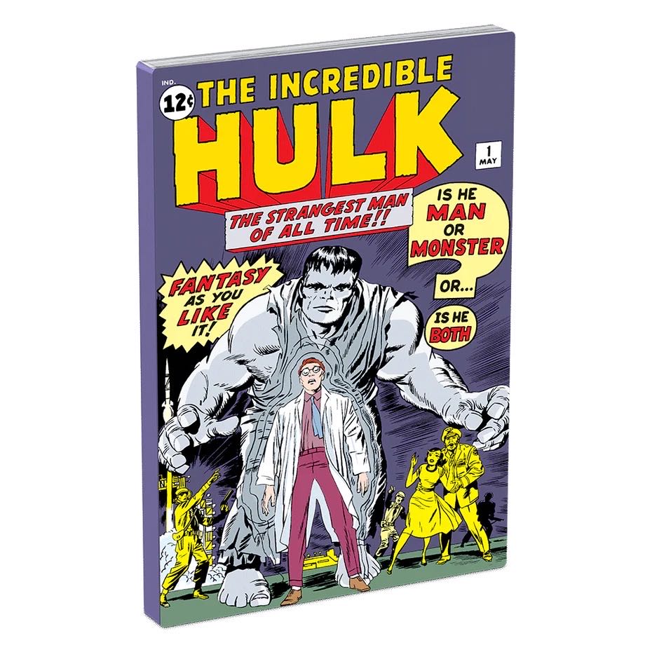 Niue 2023 Incredible Hulk™ COMIX™ “The Incredible Hulk #1” (12.) 1 Oz Silver Coin  coin collectible - Main Image 3