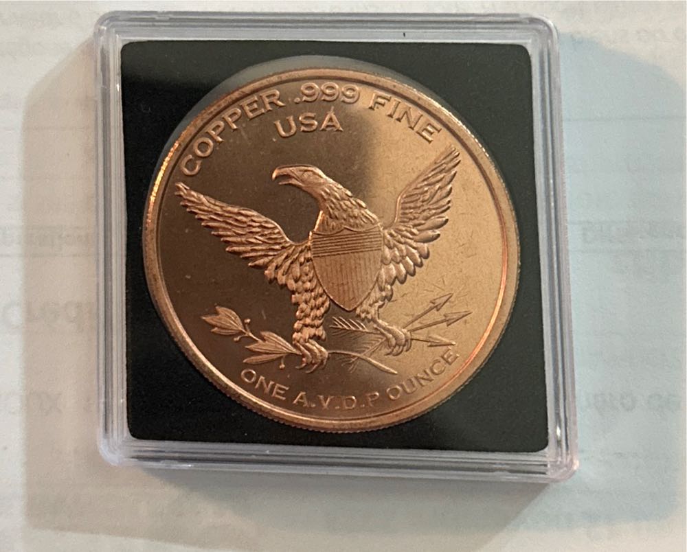 1oz En Cuivre Vietnam Veterans Boutique Tpm  coin collectible [Barcode 00000000099934] - Main Image 2