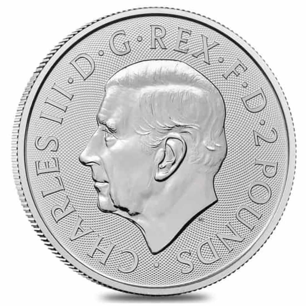 Britannia £2 Silver Bullion (2024)  coin collectible - Main Image 2