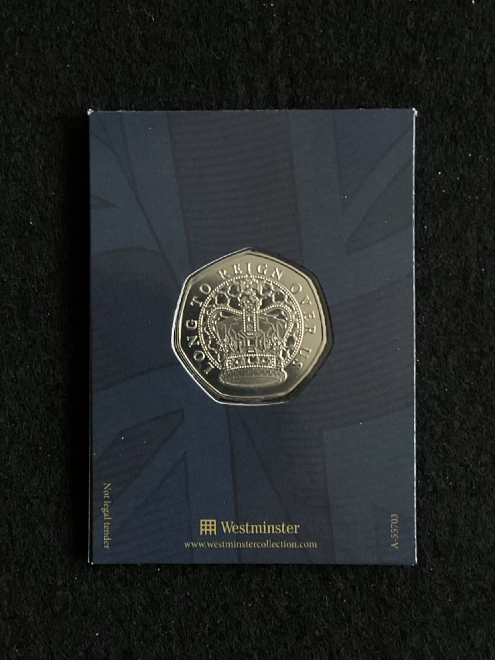The King And Queen At The RHS Chelsea Flower Show Medal  coin collectible - Main Image 2