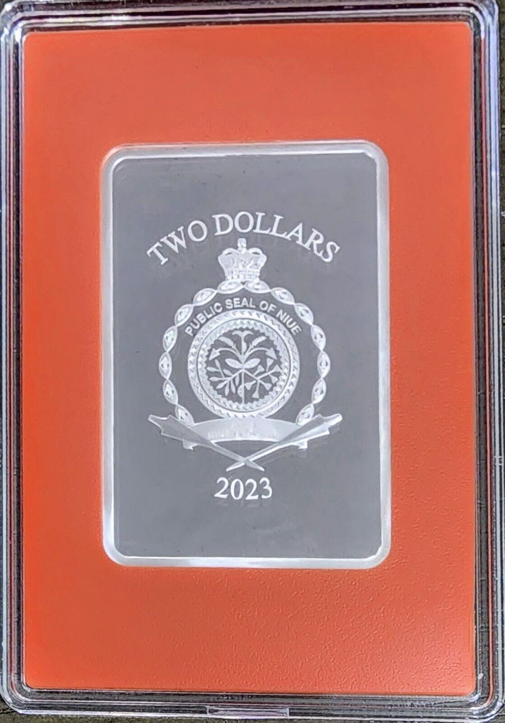 2023 NIUE $2 Marvel NZ Mint Trading Coin WASP Silver Coin  coin collectible - Main Image 2