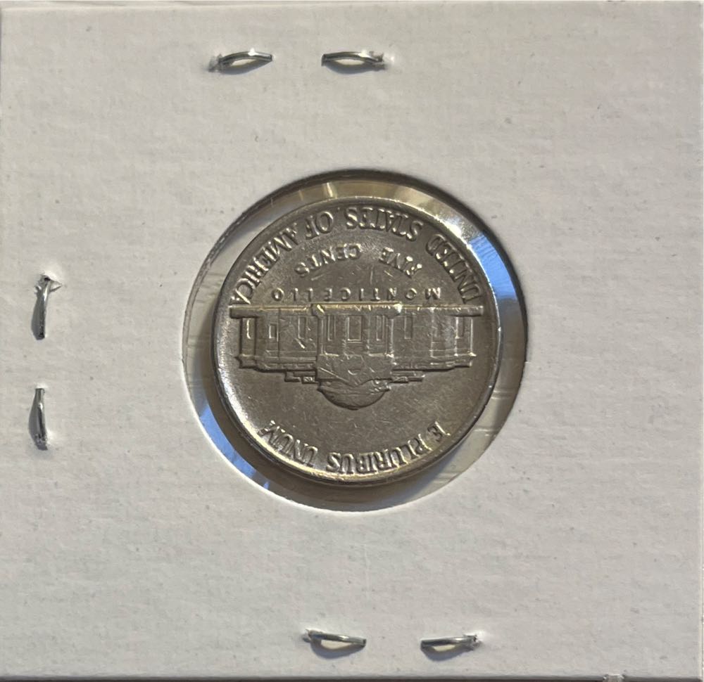 American 1984 D 5 Cent Jefferson Nickel  coin collectible - Main Image 2