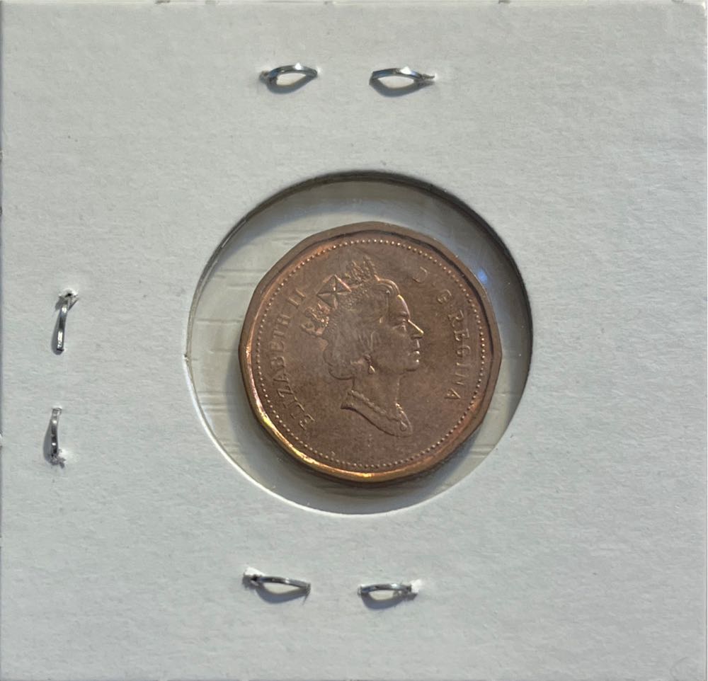 Canadian 1991 Elizabeth II 1 Cent Penny  coin collectible - Main Image 2