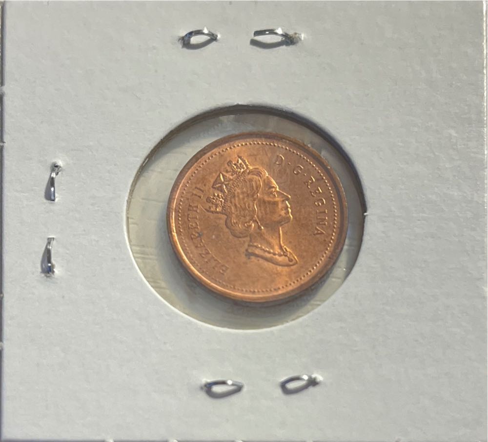 Canadian 1997 Elizabeth II 1 Cent Penny  coin collectible - Main Image 2