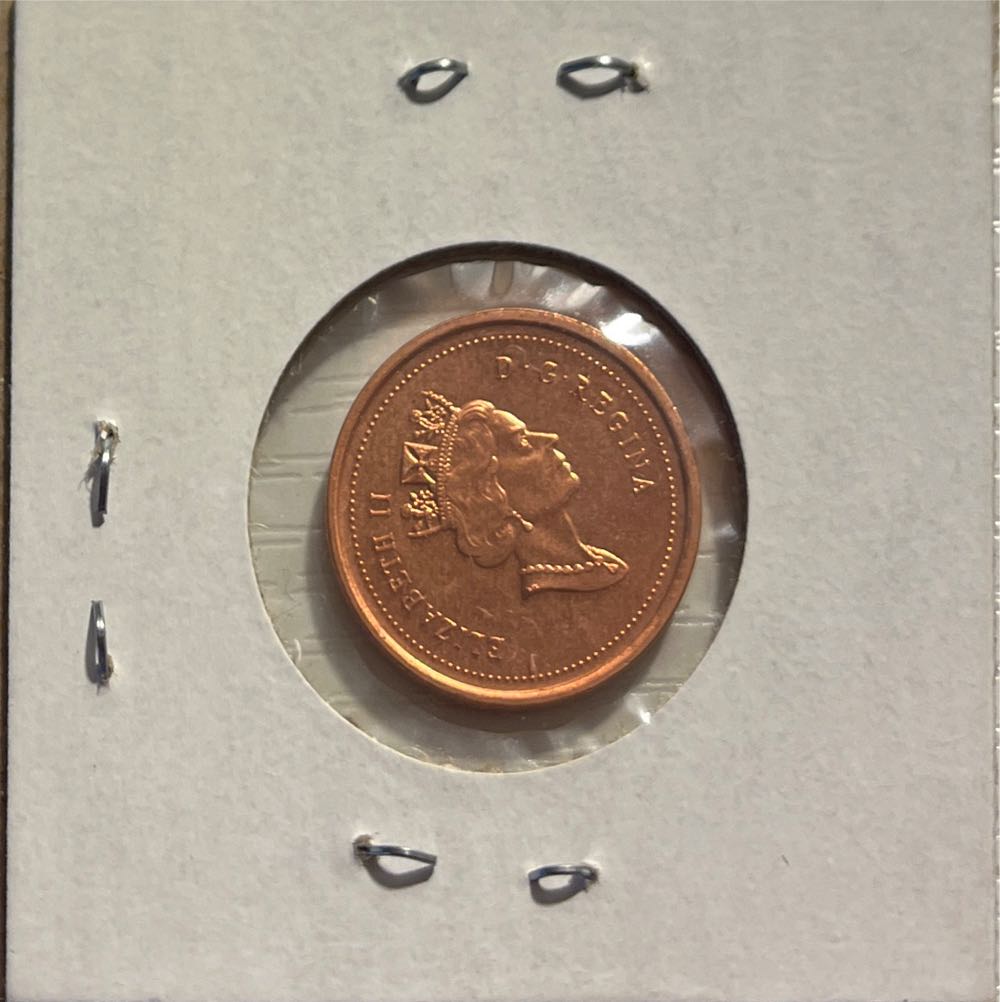 Canadian 2001 Elizabeth II 1 Cent Penny  coin collectible - Main Image 2