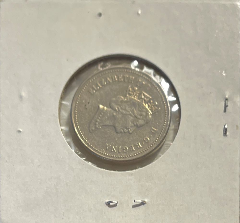 Canadian 1990 Elizabeth II 5 Cent Nickel  coin collectible - Main Image 2