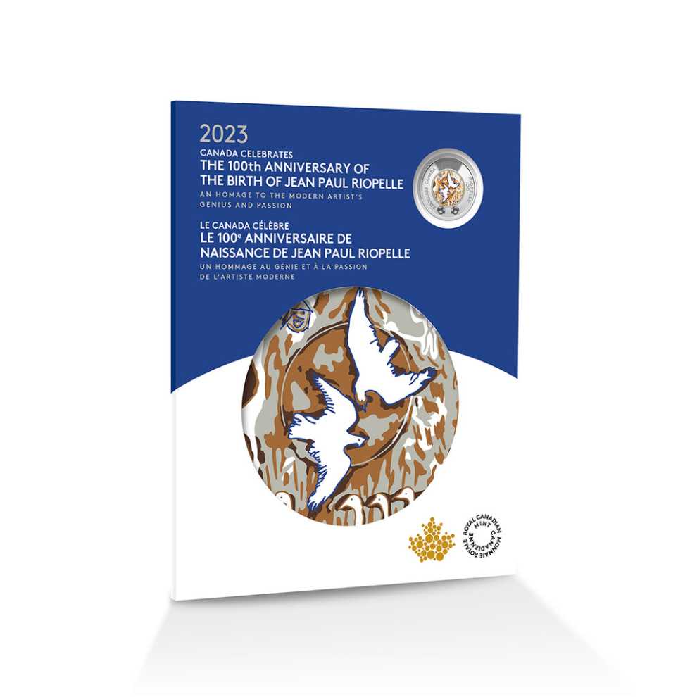 The 100th Anniversary of the Birth Of Jean Paul Riopelle  coin collectible - Main Image 4