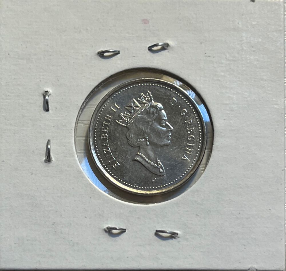 Canadian 2001 Elizabeth II 5 Cent Nickel  coin collectible - Main Image 2