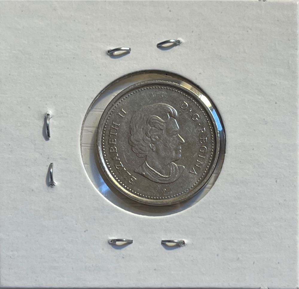Canadian 2004 Elizabeth II 5 Cent Nickel  coin collectible - Main Image 2