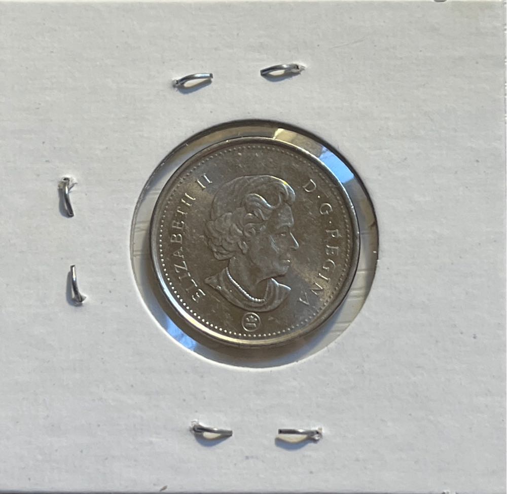 Canadian 2008 Elizabeth II 5 Cent Nickel  coin collectible - Main Image 2