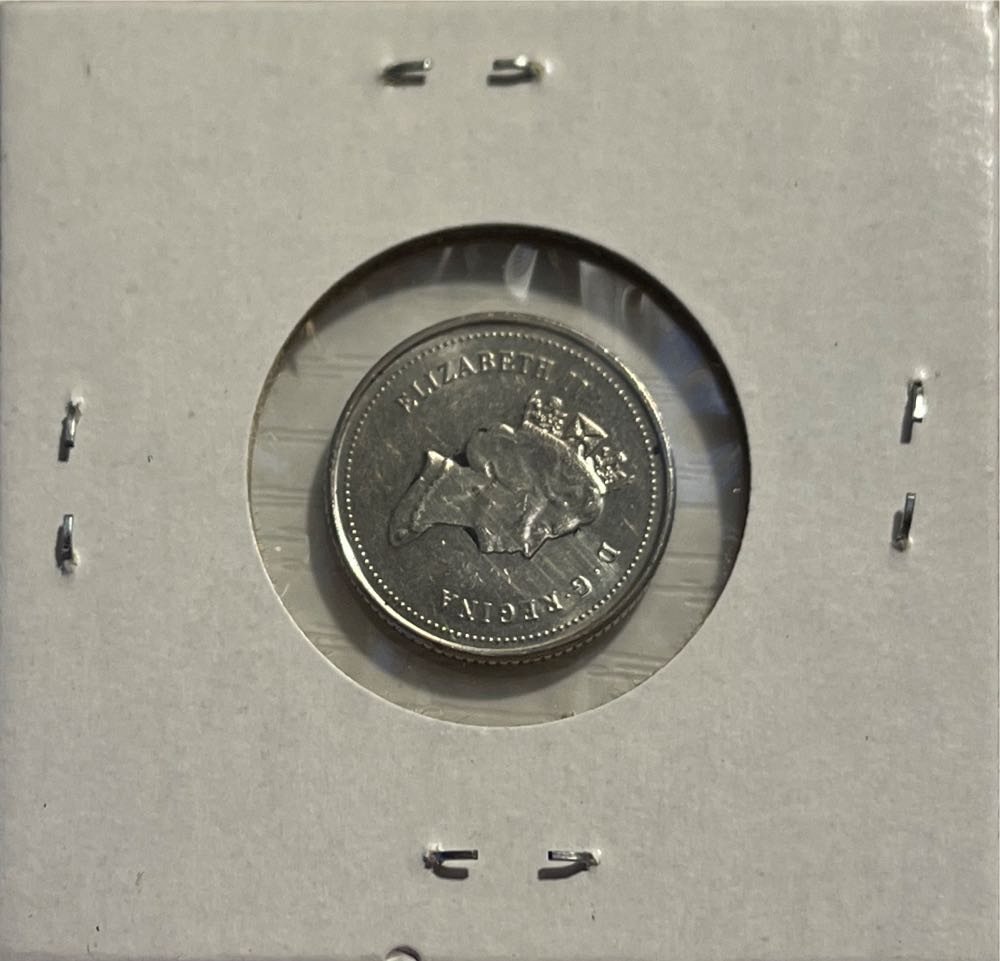 Canadian 1995 Elizabeth II 10 Cent Dime  coin collectible - Main Image 2