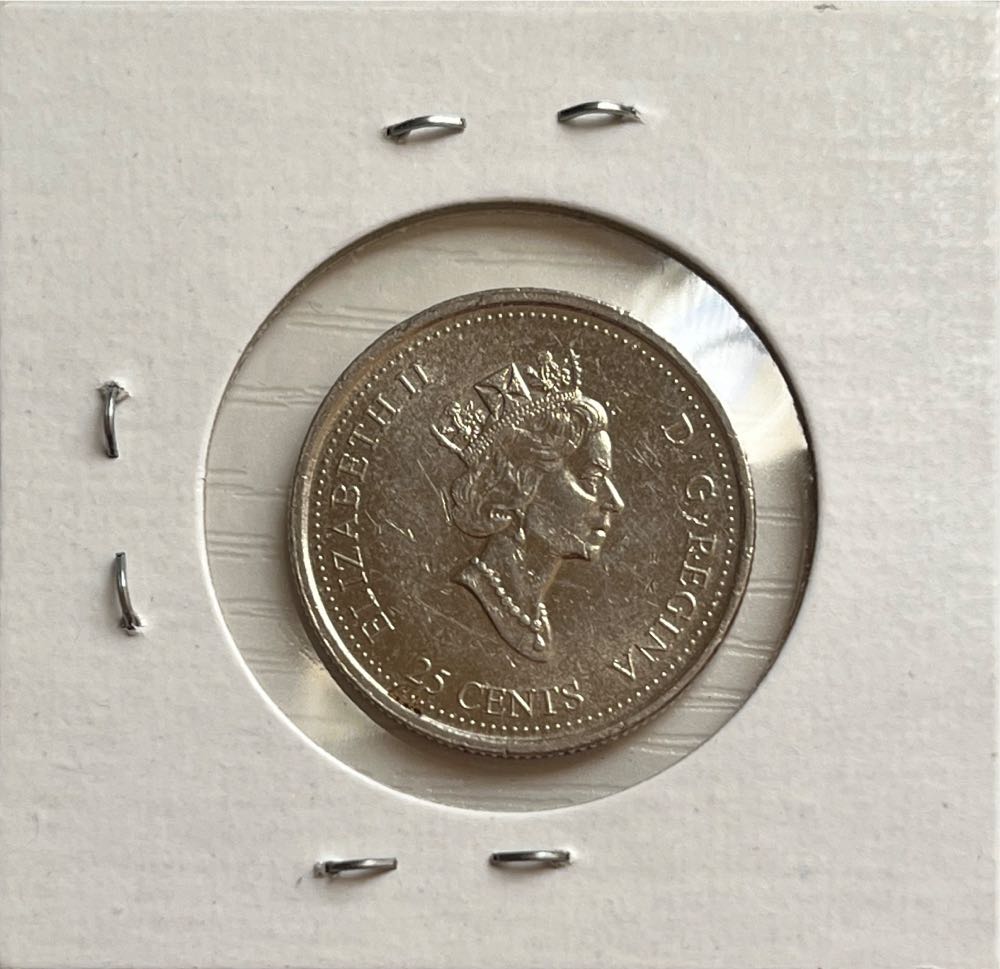 Canadian 2000 Elizabeth II Pride 25 Cent Quarter  coin collectible - Main Image 2