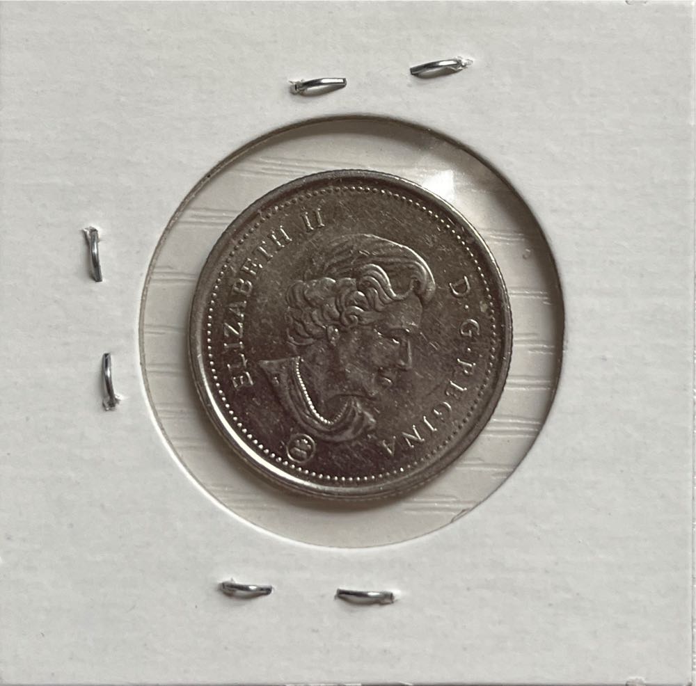 Canadian 2008 Elizabeth II 25 Cent Quarter  coin collectible - Main Image 2