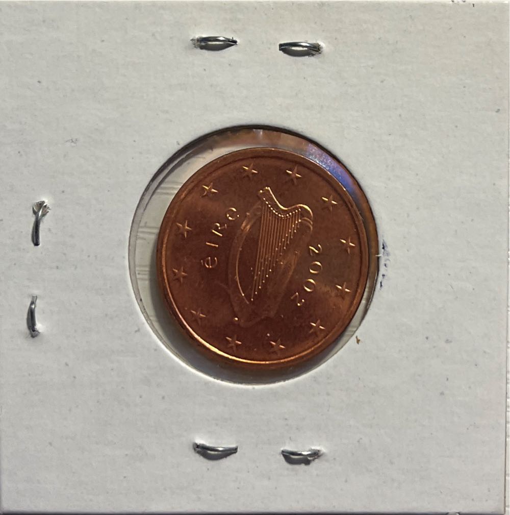 Irish 2002 5 Euro Cent  coin collectible - Main Image 2