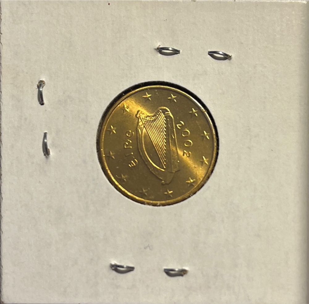 Irish 2002 10 Euro Cent (1st Map)  coin collectible - Main Image 2