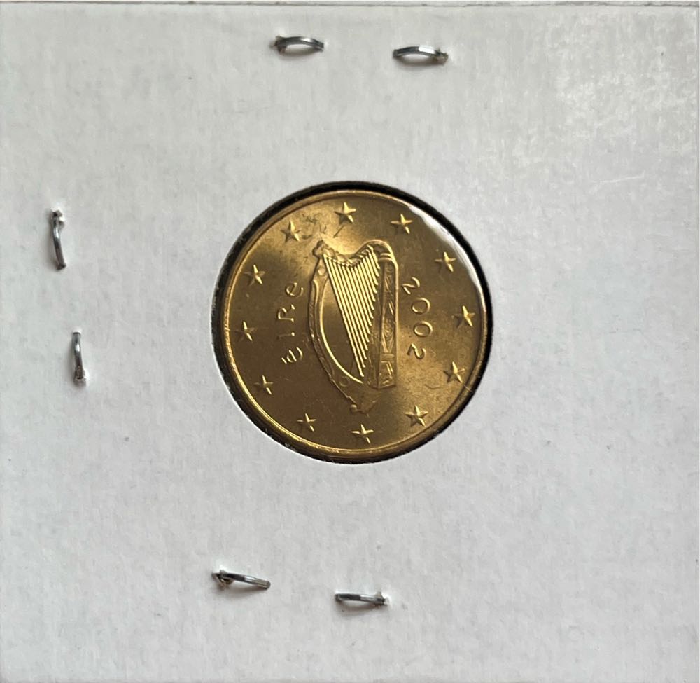 Irish 2002 10 Euro Cent (1st Map)  coin collectible - Main Image 2