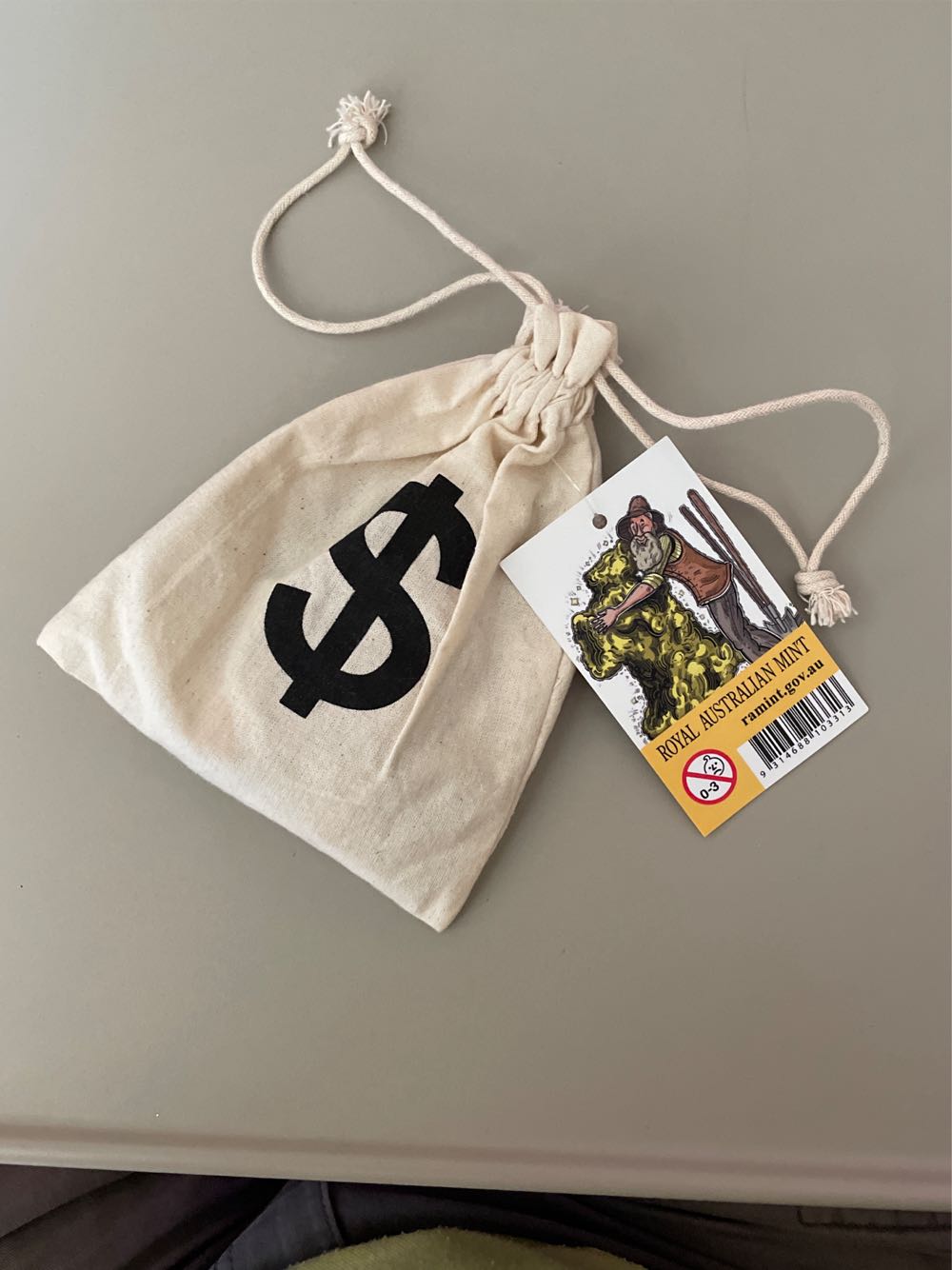 Gold Rush Loot Bag  coin collectible [Barcode 9314688103313] - Main Image 2