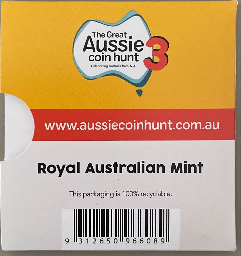 The Great Aussie Coin Hunt 3 X  coin collectible [Barcode 9312650966089] - Main Image 2